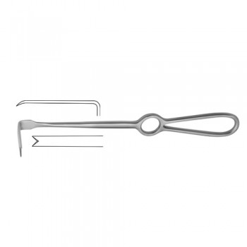 Obwegeser Ramus Retractor Stainless Steel, 22 cm - 8 3/4" Blade Size 72 x 10 mm